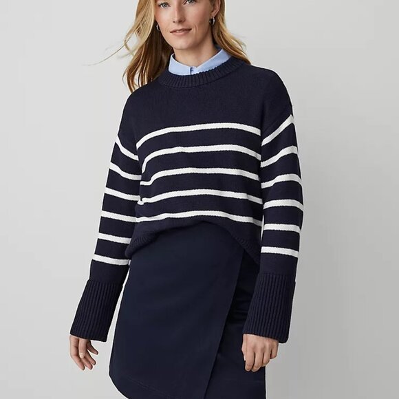 Ann Taylor Weekend Collection Effortless Wrap Skirt - Picture 1 of 6